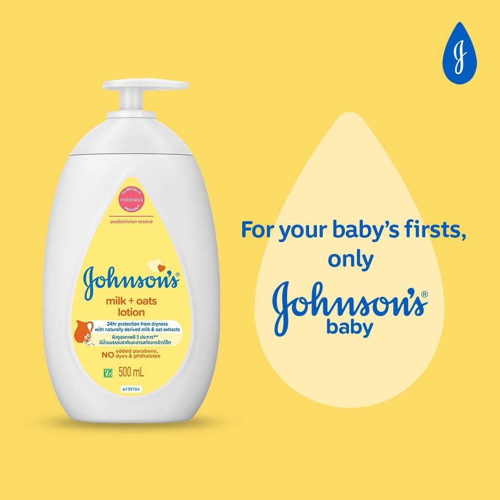 Johnsons Milk + Oat LOTION 500ml