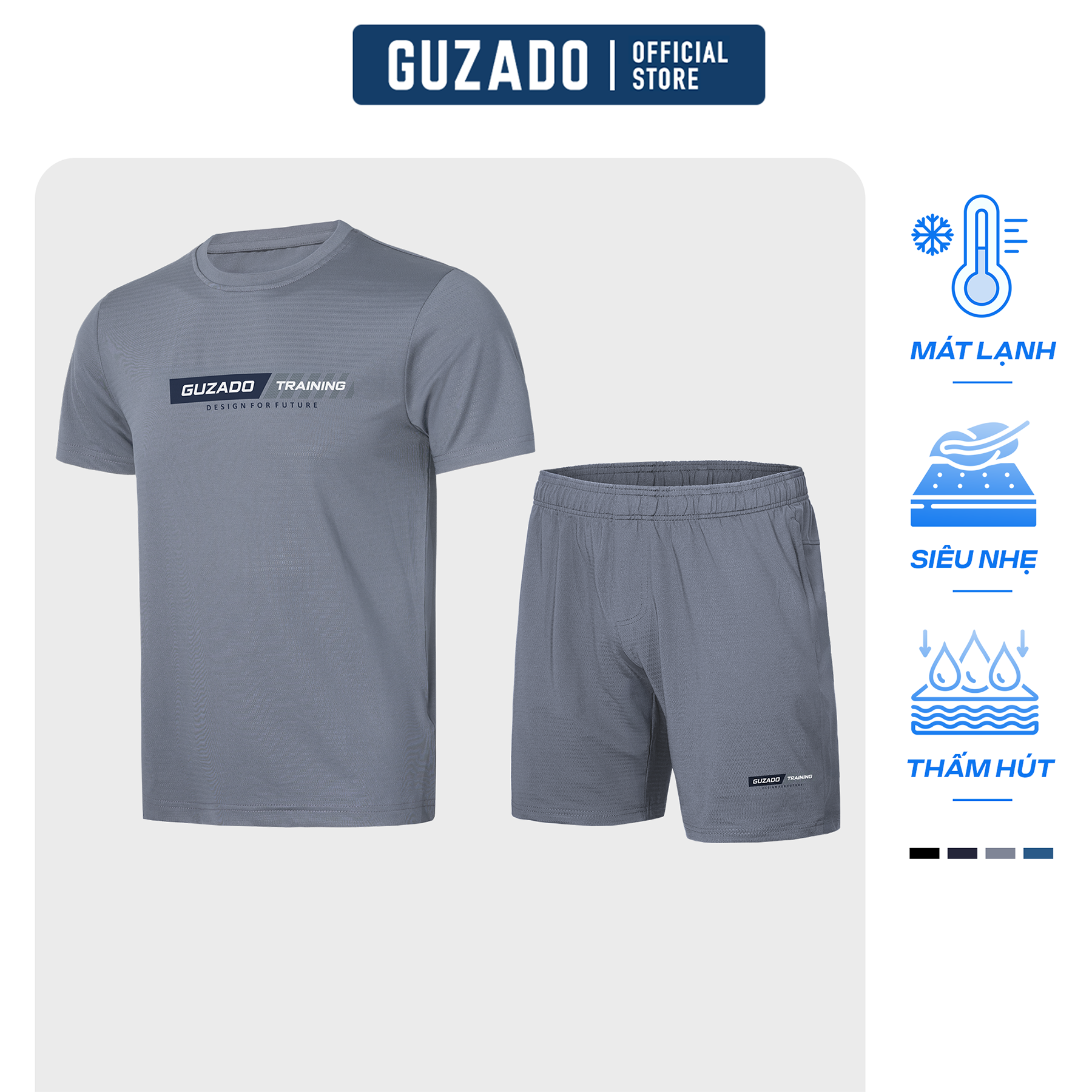 Set Đồ Bộ Nam GUZADO Vải Thông Hơi Siêu Thoáng Khí, Mềm Mại GBT02 Set Đồ Bộ Nam GUZADO Vải Thông Hơi Siêu Thoáng Khí, Mềm Mại GBT02