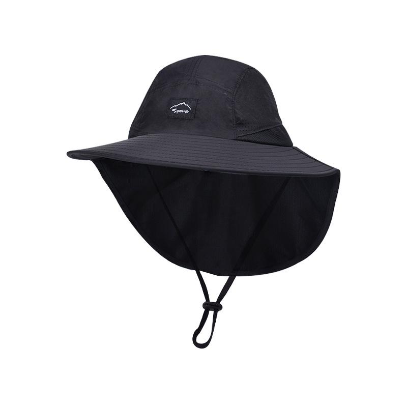 Mũ bucket vành rộng có che gáy dành cho bé trai & bé gái HZ2512_4