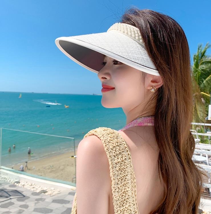 Mũ nửa đầu vành rộng dành cho nữ HZ2513_8