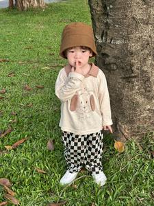 Bộ dài quần dài bé trai có cổ