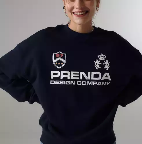 Product image - PDC UNIFORM CREWNECK SWEATSHIRT NAVY
