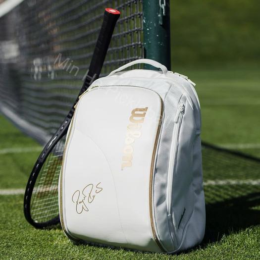Product image - Wilson Federer DNA Gold-White Backpack WR8004501001