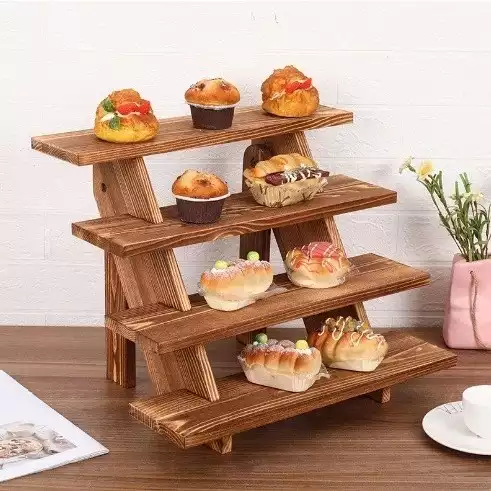 Product image - Kệ đa năng 4 tầng gỗ MDF lắp ráp đơn giản, tiện ích, decor