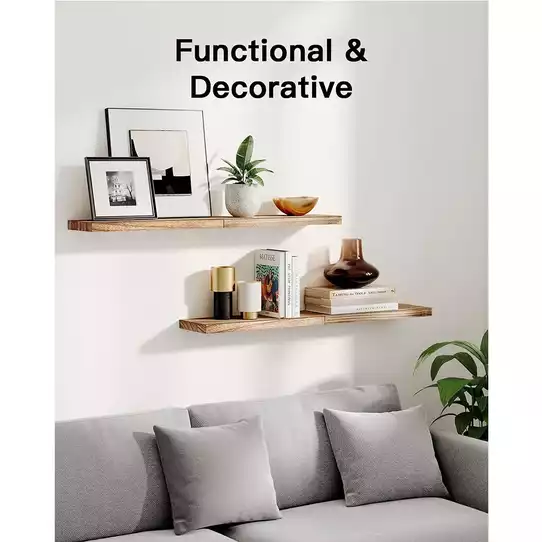 Product image - Kệ gỗ MDF treo tường, Giá để đồ, có thể tháo rời, kệ treo tường gia đình