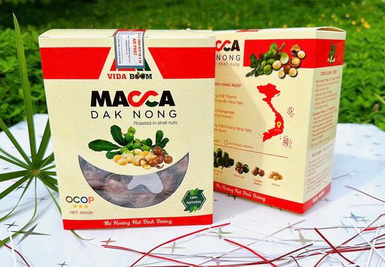 Product image - macca size đại hộp giấy 1 kg 2 hộp