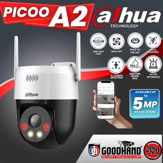 Product image - DAHUA 360 DEGREES OUTDOOR WIFI CAMERA