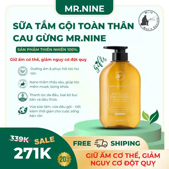Product image - SỮA TẮM GỘI CAO GỪNG