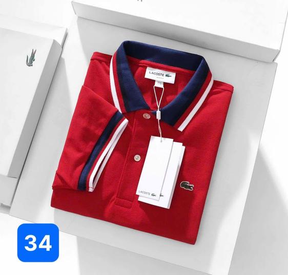 Product image - áo polo cá sấu cotton  34