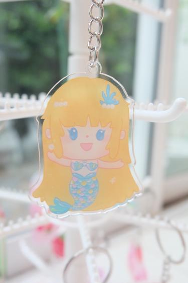 Product image - ★29★พวงกุญแจอะคริลิค แม่ค้าวาดเอง
