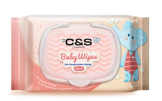 Product image - Khăn ướt trẻ em C&S (Gói 30 tờ)