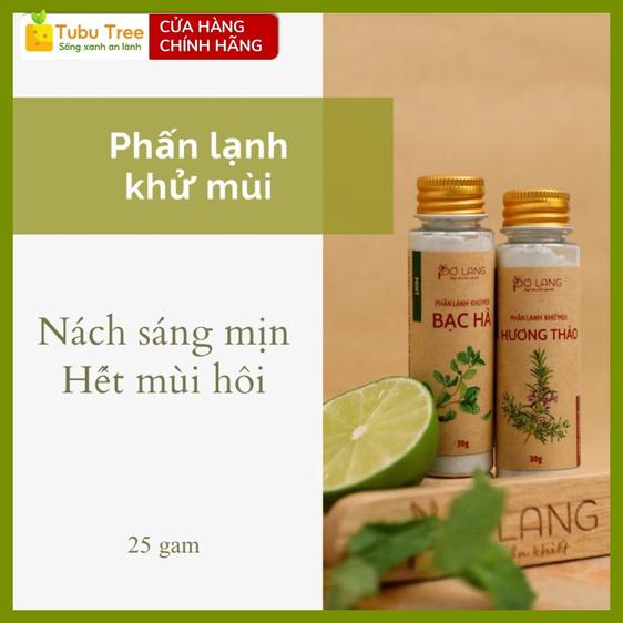 Product image - Phấn lạnh khử mùi Pơ Lang Hương Thảo/ Bạc Hà