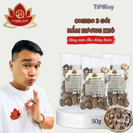 Product image - [Combo 3 món]  3 Nấm Hương Sấy Khô