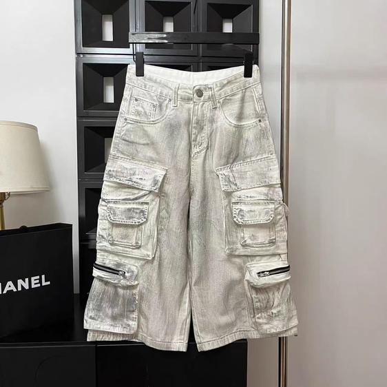 Product image - Quần bò ngố loang túi hộp