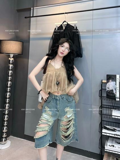 Product image - quần ngố rách