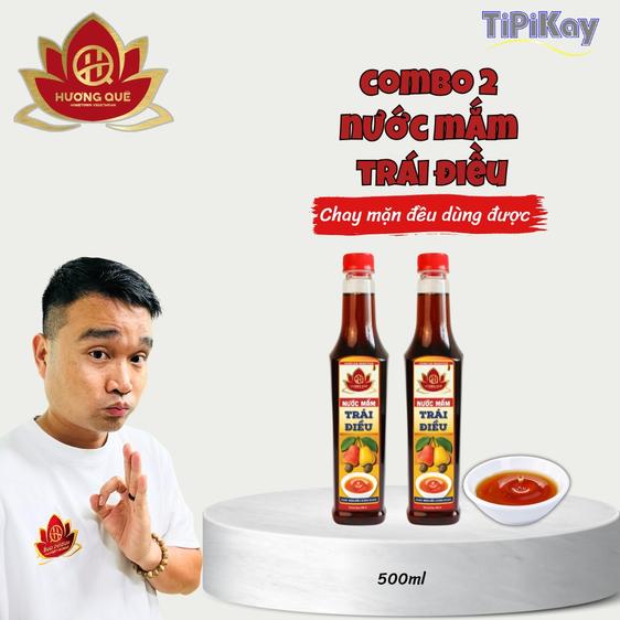 Product image - [Combo 2 món] 2 Nước Mắm Chay Trái Điều 500ml