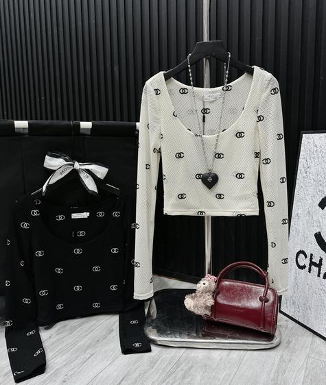 Product image - áo cổ vuông chữ X 2 màu