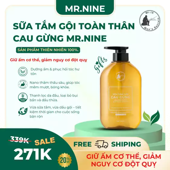 Product image - SỮA TẮM GỘI CAO GỪNG