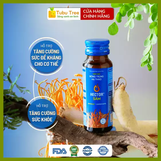 Product image - NƯỚC ĐÔNG TRÙNG HẠ THẢO HECTOR SÂM