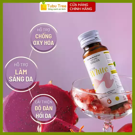 Product image - NƯỚC UỐNG SÁNG DA HECTOR WHITE