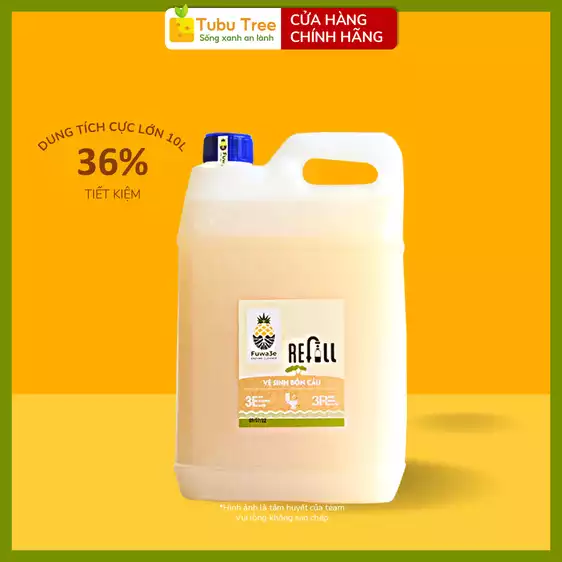 Product image - 🇻🇳 Nước tẩy bồn cầu Fuwa3e 10L