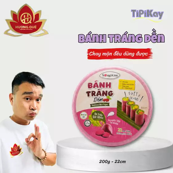 Product image - Bánh Tráng Dền 22cm 200g