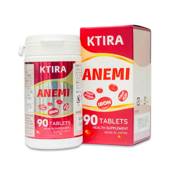 Product image - Viên Uống KTIRA ANEMI – Hỗ trợ giảm thiểu tình trạng thiếu máu