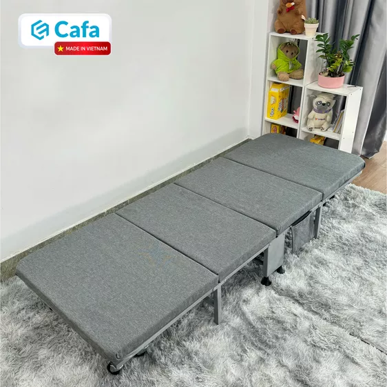 Product image - Giường xếp khung kim loại 90cm