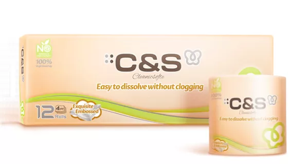 Product image - Giấy vệ sinh hoa văn nổi, có lõi  (120g, 4 lớp, *12 cuộn)