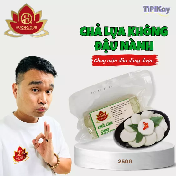 Product image - [Hàng mát] Chả Không Đậu Nành 250g
