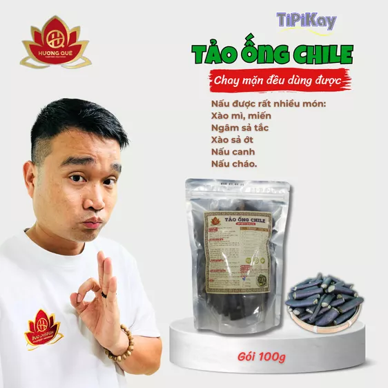 Product image - Tảo Ống Chile 100g