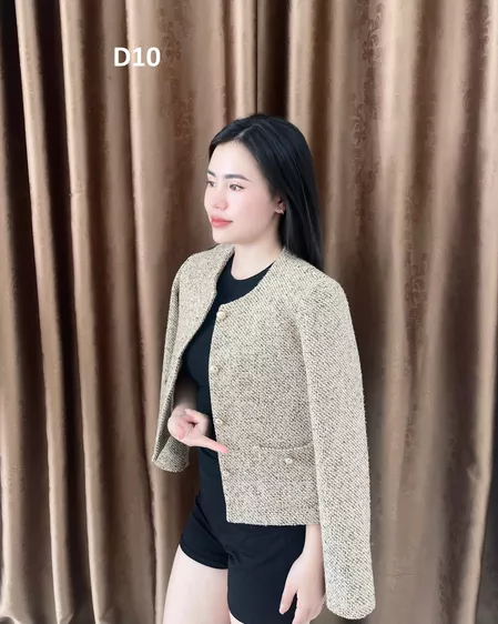 Product image - D10 nâu tiêu cổ tròn