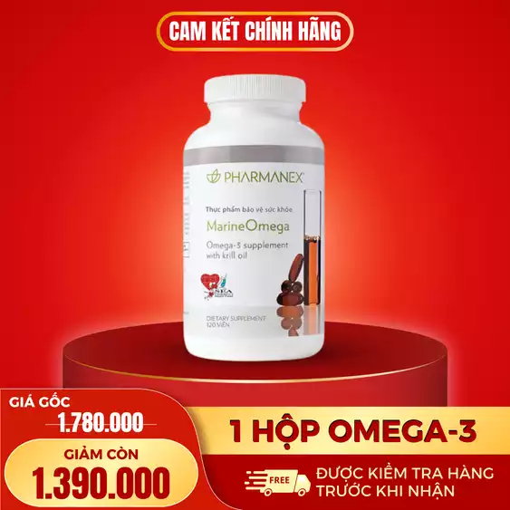 Product image - 1 Hộp Dầu Nhuyễn Thể Omega Chính Hãng Date Mới