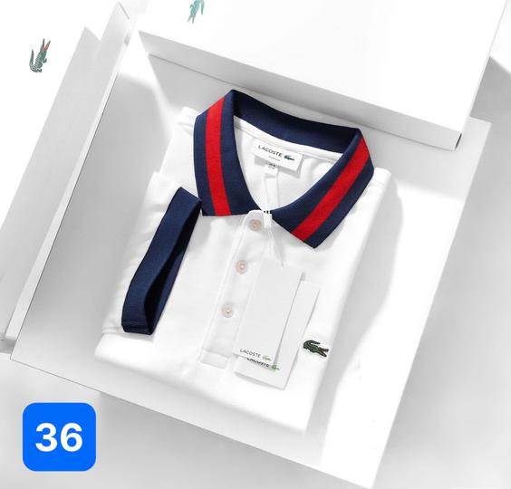 Product image - áo polo cá sấu cotton 36