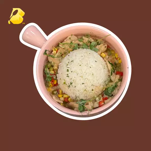 Product image - Veggie Stir-Fry Chicken Rice Bowl