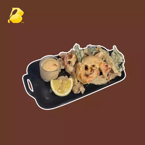 Product image - Crispy Tempura, Baby Squid & Veggies