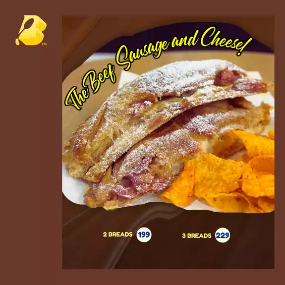 Product image - Beef Sausage and Cheese