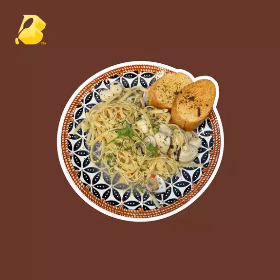 Product image - Vongole and Scallops Linguini Pasta