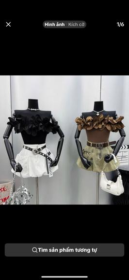 Product image - Áo Quây phối viền bèo