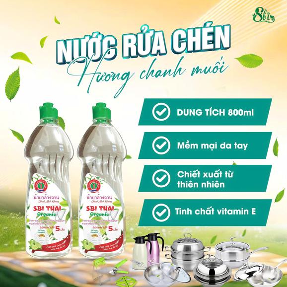 Product image - RỬA BÁT SBI SIÊU BỘT SIÊU SẠCH