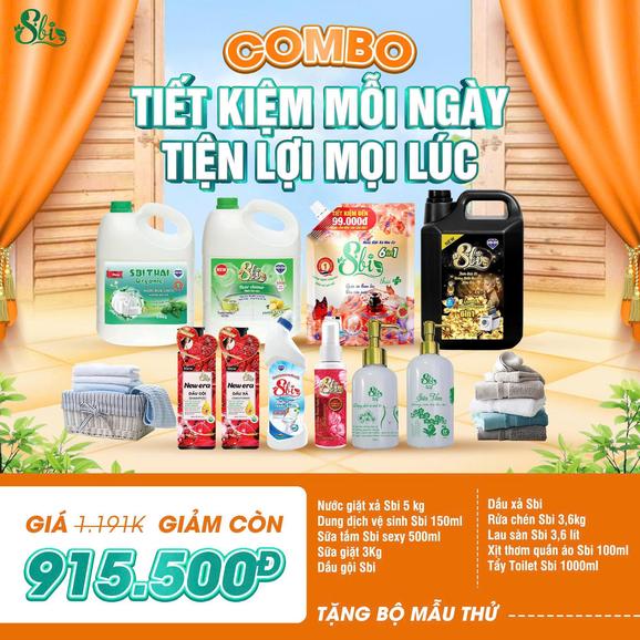 Product image - COMBO TIẾT KIỆM MỖI NGÀY – TIỆN LỢI MỌI LÚC 915K
