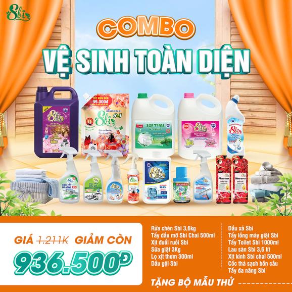 Product image - COMBO VỆ SINH TOÀN DIỆN 936K