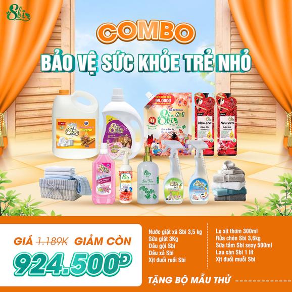 Product image - COMBO BẢO VỆ SỨC KHỎE TRẺ NHỎ 924K