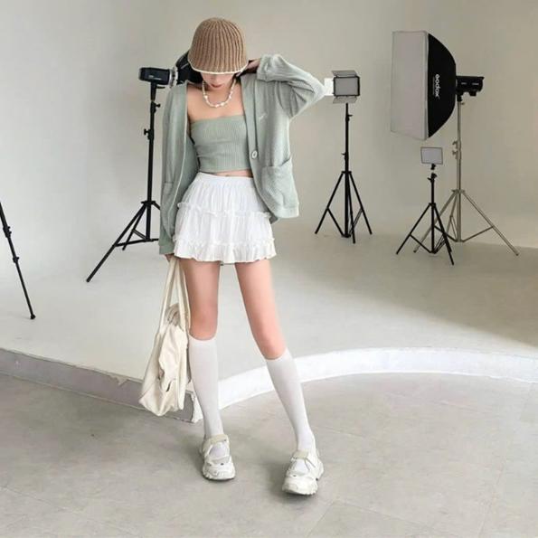 Product image - ກະໂປ່ງ2ຊັ້ນ