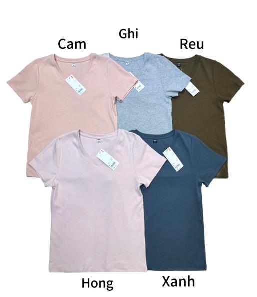 Product image - C116 ÁO UNI CỔ V 3 MÀU - SALE