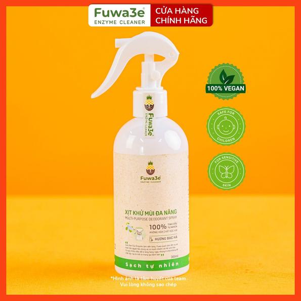 Product image - Xịt khử mùi bạc hà 300ml Fuwa3e
