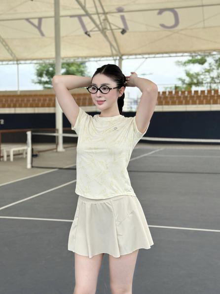 Product image - Áo Tập Ngắn Tay Hoạ Tiết Movara MV14