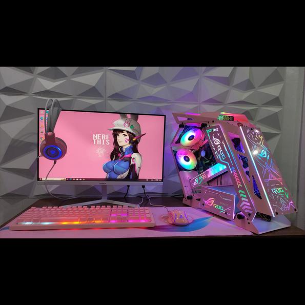 Product image - AMD A8 - Cyborg Rog Computer Package Pink