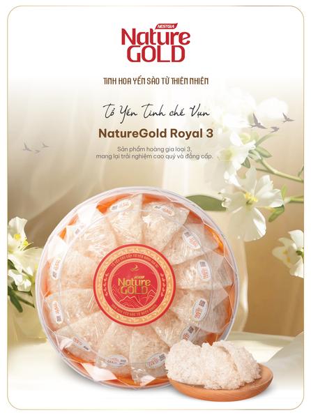 Product image - Tổ yến tinh chế Sơ mướp (NatureGold Royal 3)