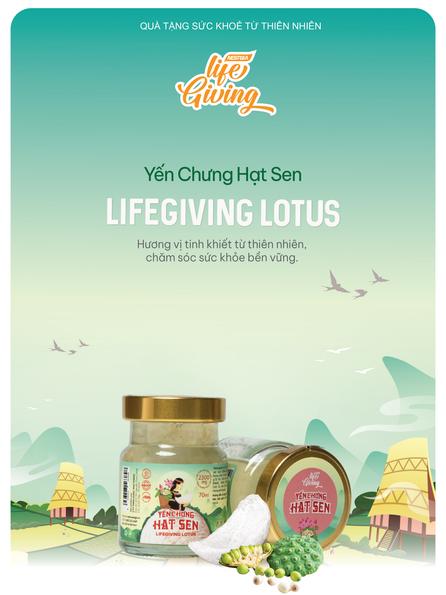 Product image - Yến chưng Hạt sen LifeGiving NestGia